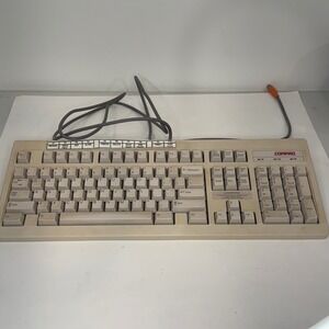Compaq Vintage PS/2 Keyboard Model 120656-001 Wired Retro PC